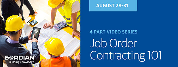 Educational Video Series – Job Order Contracting 101