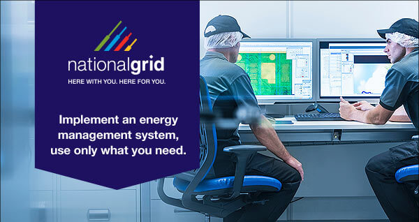 National Grid. Implement an energy management system, use only what you need.