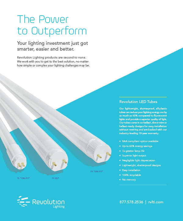 Revolution LED Tubes