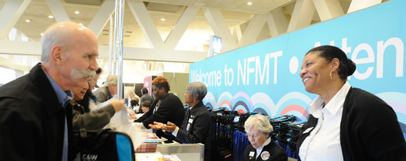 Checking in at NFMT