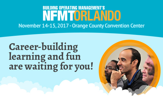 NFMT Orlando
November 14-15, 2017 - Orange County Convention Center
Career-building learning and fun are waiting for you!