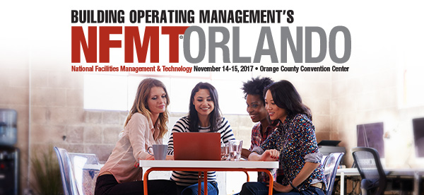 November 14-15, 2017
                    NFMT Orlando
                    Orange County Convention Center