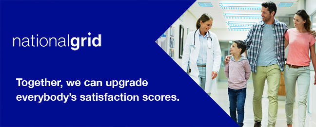 National Grid - Together, we can upgrade everybody's satisfaction scores.