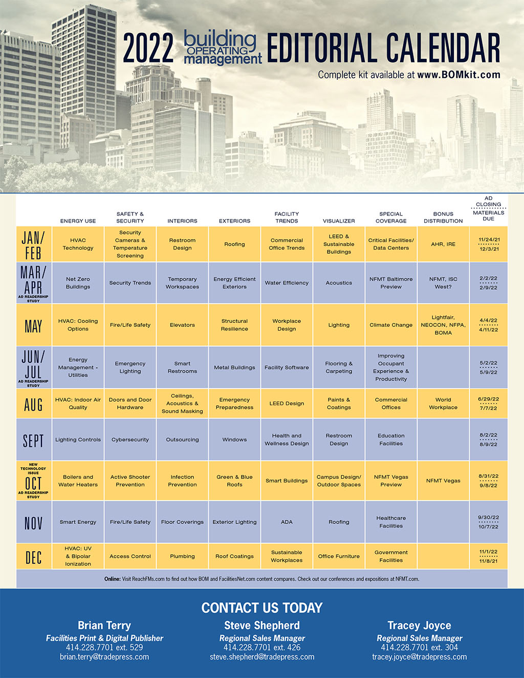 Building Operating Management Magazine Reach Facility Managers